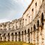 Architecture details of the Roman amphitheatre